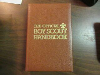 Boy Scout Handbook,  9th Edition,  First Printing,  Feb.  1979,  Hardback Mb1