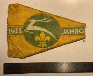 Boy Scout 4th World Jamboree 1933 Pennant Hungary 2