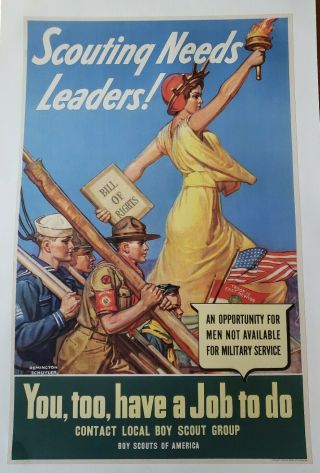 1942 Boy Scout Poster