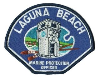 Laguna Beach California (marine Protection Officer) / Ca Police Patch