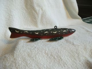 Fish Decoy Jay Mcevers Ice Spearing Decoy Lure Fishing Fish