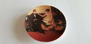 Vintage Norman Rockwell Small Collectors Plate Rediscovered Women Series