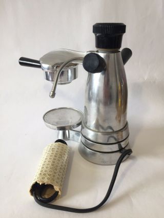 Vintage Salton Vesuviana Italian Espresso Maker Electric Model EX - 3 Instructions 2
