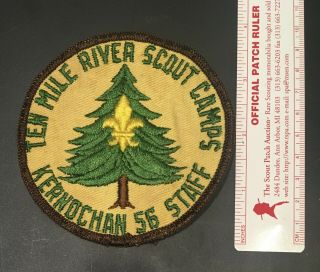 Ten Mile River Scout Camps,  1956 Kernochan Staff Gnyc