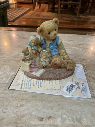 Cherished Teddies Collecting Friends Along The Way 2000 Cherished Retailer Unb
