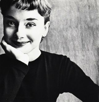 1951 Audrey Hepburn Film Movie Actress Cinema Irving Penn Vintage Photo Gravure