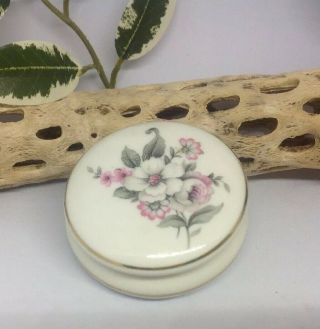 1896 Porcelain Trinket Box Rubel Portugal Hand Painted - Ring,  Jewelry Box