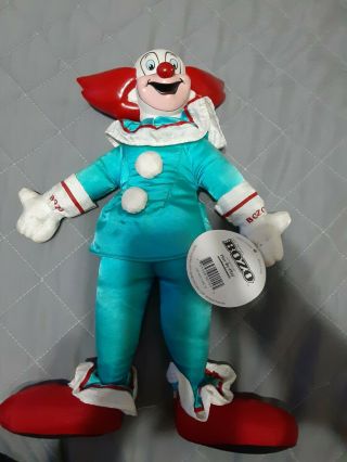 Vintage /cloth Bozo The Clown Doll Approx.  12 And 1/2 Inches Tall - 1994