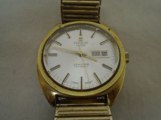 Vintage Tissot Seastar Gents Automatic Day Date Wristwatch