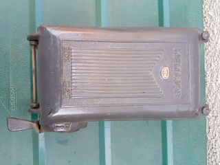 Vintage Cast Iron Industrial Switch / Fuse Box By Mem Memajor 250 V 60amp