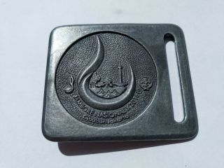 Scout Belt Buckle From Indonesia - National Jamboree 2016