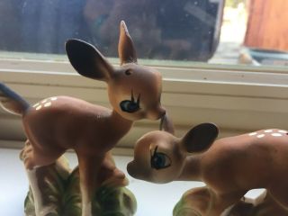 Vintage Adorable Cute Fawn Salt And Pepper Shakers