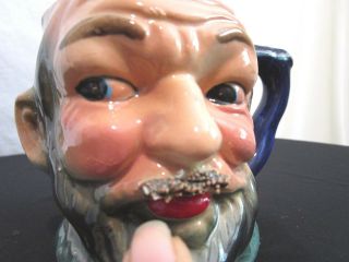Vintage Made in Japan Toby Bald Man with Mustache Head Coffee/Tea Mug 3