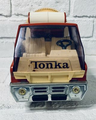 1960’s Vintage Tonka Cement Mixer Rotating Complete Authentic Very Good 3