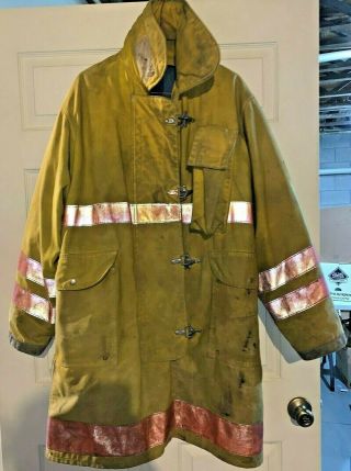 Quaker Firemans Turnout Bunker Coat Gear 46/40/36