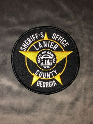 Style Lanier County,  Ga.  Sheriff 