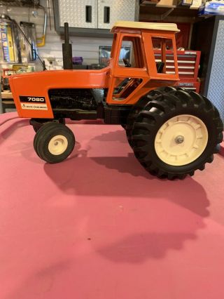 Vintage Ertl Allis Chalmers 7080 Black Belly Tractor With Duals Stock 1208