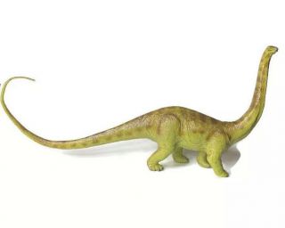 Vintage Diplodocus Dinosaur Figure Solid Rubber 1988 The Carnegie Safari Ltd.
