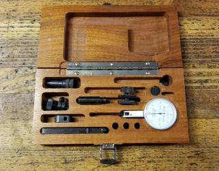 Vintage Machinist Tools Bestest Dial Indicator & Accessories Brown Sharpe ☆usa