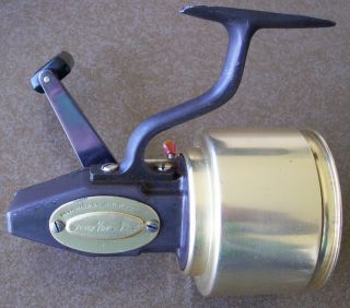 Vintage Fin - Nor 4 Gar Wood Jr.  Designed Fishing Reel Spinning Tycoon Fin Nor