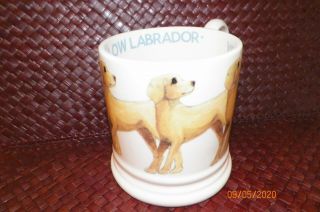 Dog Coffee Tea Mug Cup Emma Bridgewater Yellow Labrador England