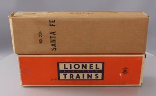 Lionel 2343 Vintage O Santa Fe F3 Aa Diesel Locomotive Set Empty Boxes Only