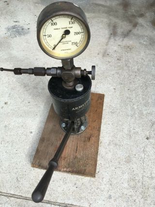 Vintage Diesel Injector Pressure Tester