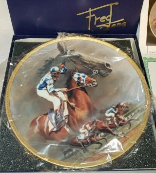 Alysheba 1988 Horse Of The Year By Fred Stone Collector 
