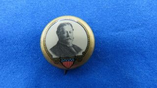 William Howard Taft 1908 & 1912 Presidential Campaign Pin Back Button