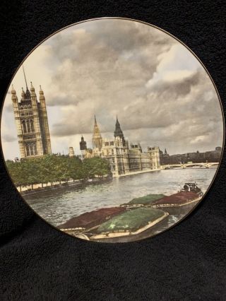 Royall Doulton English Translucent China “the Houses Of Parliament London”