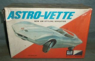 Mpc Astro Vette Concept Car Model Kit 509 1/25 Scale Factory