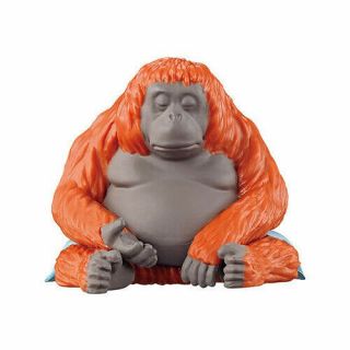 Japan Sauna Orangutan Ape Mini Pvc Figure Model Figurine