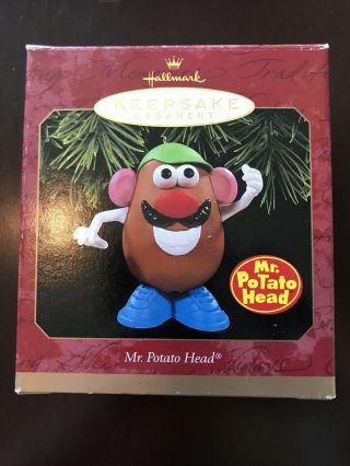 Vintage 1997 Hallmark Keepsake Ornament " Mr.  Potato Head " Toy Story