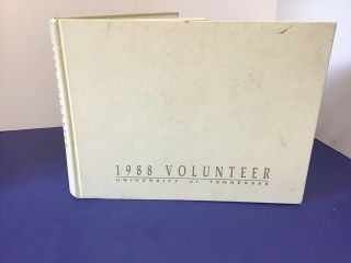 University Of Tennessee Volunteers Yearbook/annual - Dated 1988