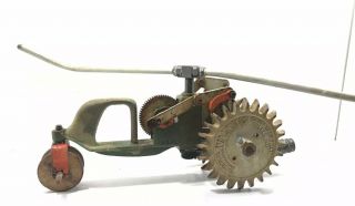 Vintage National Walking Sprinkler Model A5 Cast Iron Tractor