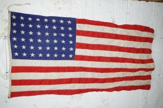 Vintage U.  S.  A.  48 Star Flag 32 " X 58 " American United States