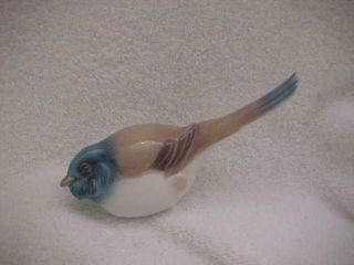 Bing And Grondahl Figure Of A Titmouse With Its Tail Up (no.  1633) - -