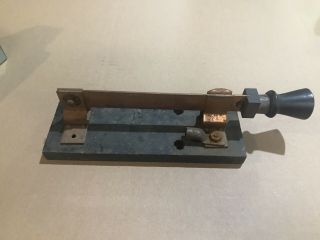 Antique Vintage Knife Switch Single Throw Frankenstein Type Steampunk Big 11”