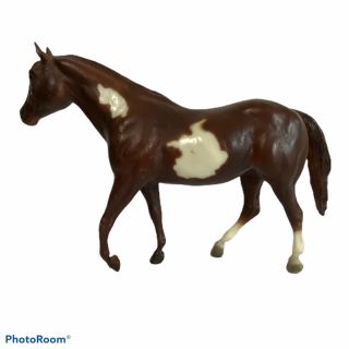 Vintage Breyer Horse Traditional Mold 808 Paint Horse Mare Liver Chestnut Overo