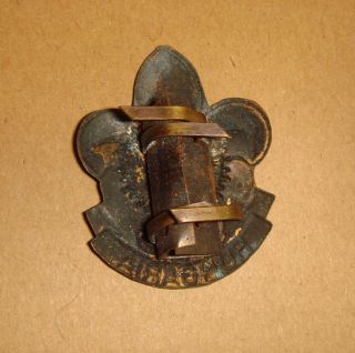 vintage Hungary Boy Scout Hat Pin badge only at 1947 World Jamboree Mondial 2