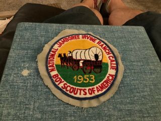 1953 Boy Scout National Jamboree Back Patch