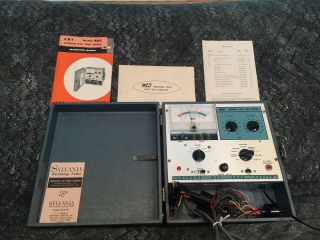 Vintage B&k Cathode Ray Tube Tester Model 465