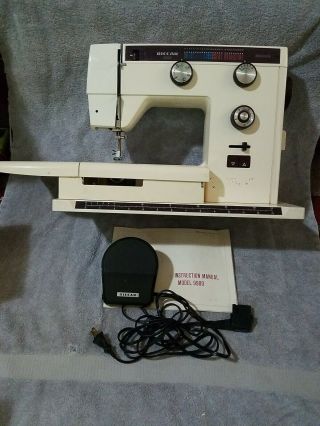 Vintage Riccar 9900 Electronic Sewing Machine.  Japan.
