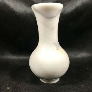 Miniature Marble Alabaster Bud Vase