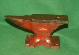 Vintage Blacksmith Dunlap Cast Iron Small Bench Top Anvil 8 Lbs 12oz Inv Hb07