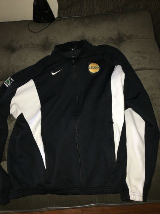 Nike Vtg La Galaxy 96/97 Mls Team Issued Soccer Jacket Large