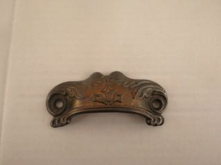 Set Of 8 Ornate Victorian Cast Iron Bin Pulls