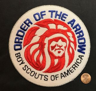OA ORDER OF THE ARROW BOY SCOUTS OF AMERICA BSA VINTAGE 1980s JACKET PATCH 2