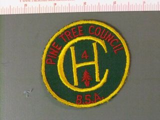 Boy Scout Camp Hinds 4th Year Pine Tree Council 9136jj
