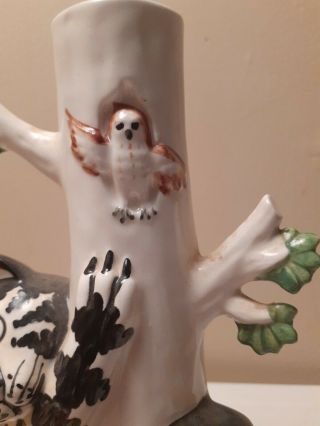 B Kliban Black White Cat Vase Tastesetter Sigma Japan Tree Trunk Owl 3